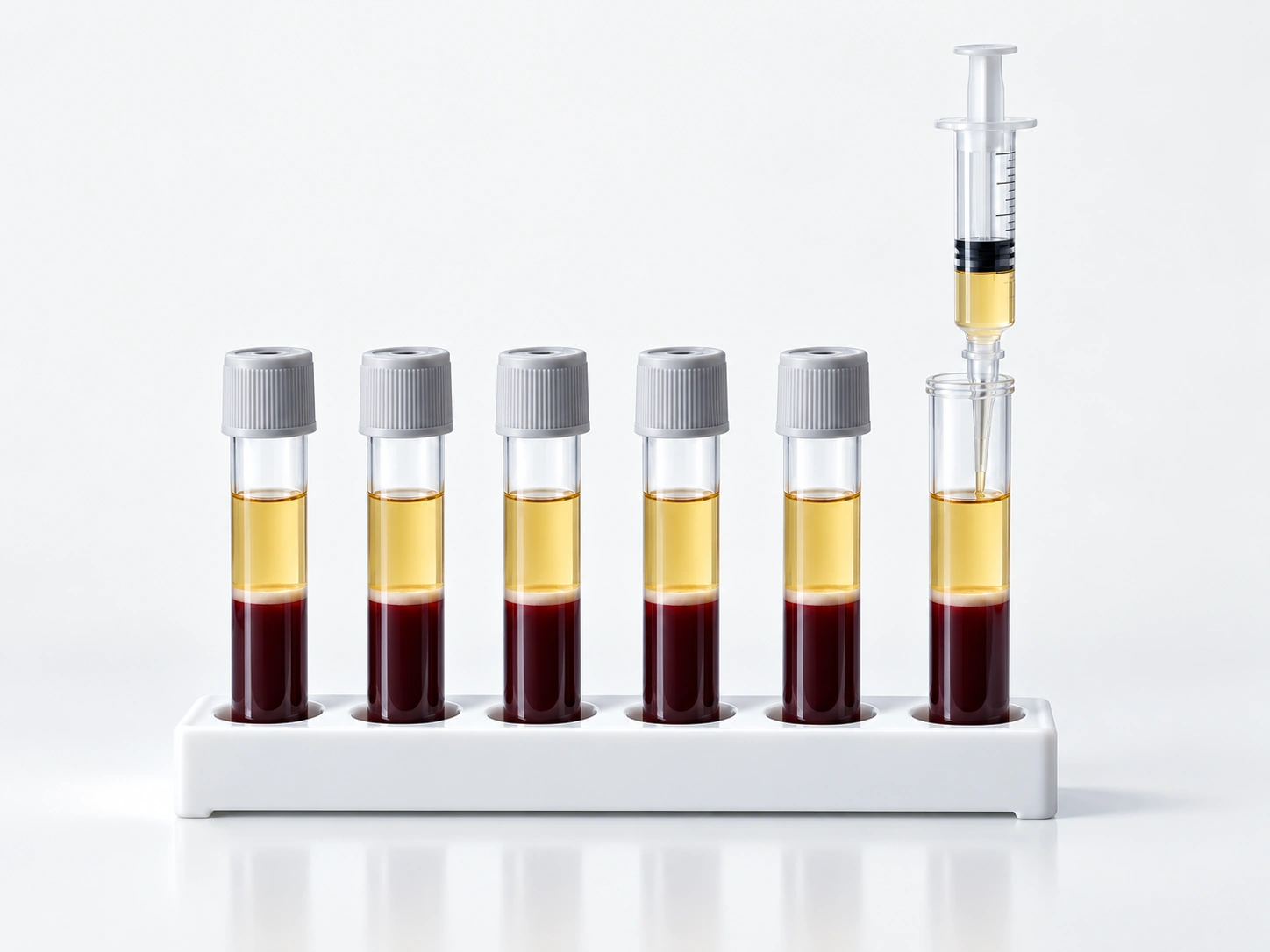 Blood separation and plasma collection